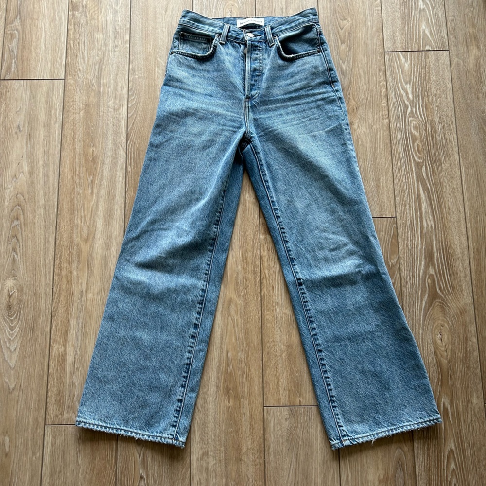 Aritzia the Farrah high rise wide leg Jean